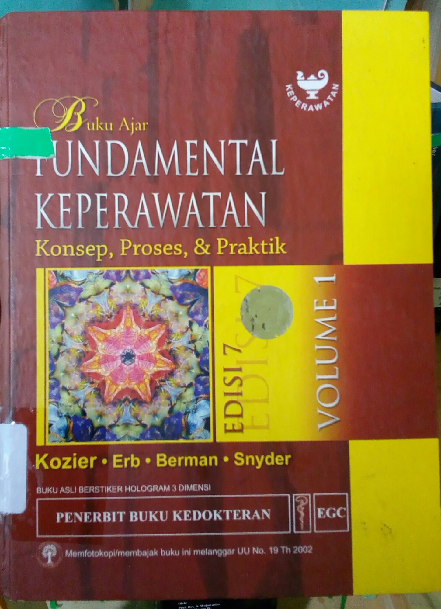 Buku ajar Fundamental Keperawatan